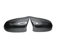 QASULER Cubiertas de espejo lateral 2 piezas Tapas cubierta retrovisor Reemplazo estilo M, for, F15 X5 F16 X6 F25 X3 F26 X4 2014-2018 Cubierta para espejo retrovisor de coche(1 set Carbon pattern-2)