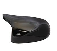 QASULER Cubiertas de espejo lateral 2 piezas Tapas cubierta retrovisor Reemplazo estilo M, for, F15 X5 F16 X6 F25 X3 F26 X4 2014-2018 Cubierta para espejo retrovisor de coche(1pc Black Left)