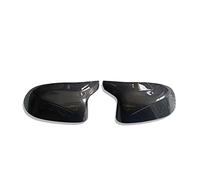 QASULER Cubiertas de espejo lateral 2 piezas Tapas cubierta retrovisor Reemplazo estilo M, for, F15 X5 F16 X6 F25 X3 F26 X4 2014-2018 Cubierta para espejo retrovisor de coche(1 set Carbon pattern-1)