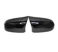 QASULER Cubiertas de espejo lateral 2 piezas Tapas cubierta retrovisor Reemplazo estilo M, for, F15 X5 F16 X6 F25 X3 F26 X4 2014-2018 Cubierta para espejo retrovisor de coche(1 pair black-2)