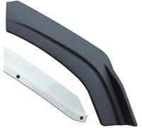 QASULER Divisor de Parachoques Delantero for Hyundai Sonata 2015-2017, Protector Superficie Carbono, Kit carrocería, Separador Labios (Superficie, Rojo) Alerón de Coche(Black Matte Black-White)