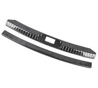 QASULER Embellecedor de cubierta protectora placa umbral puerta parachoques trasero acero inoxidable, for Ford, Explorer, U625 2020 2021 2022 2023 Protector de goma del parachoques trasero del coch