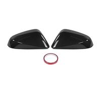 QASULER Embellecedor de la cubierta del espejo retrovisor coche, for NX200 200t 300h 2016-2020 Accesorios Carcasa fibra carbono Cubierta para espejo retrovisor de coche(LHD)