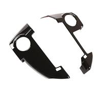 QASULER Embellecedor de la cubierta del marco decoración botón volante coche, for, for Freelander 2 2013-2015 Vinilo decorativo volante