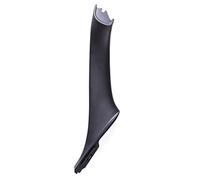 QASULER Embellecedor for manija de puerta delantera derecha de coche, for Serie 5 F10 F11 F18 2010 2011 2012 2013 2014 2015 2016 2017 moldura de manija de puerta exterior(BLACK Black)