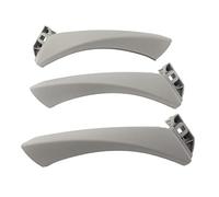 QASULER Embellecedor for manija de puerta interior de coche, color gris, for, Serie 3 E90 E91 2004-2012, con volante a la derecha moldura de manija de puerta exterior