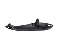 QASULER Embellecedor for manija de puerta interior de coche, cubierta delantera izquierda, for, Serie 3 F30 F35 F80 2012 2013 2014 2015 2016 2017 ABS moldura de manija de puerta exterior(BLACK Black)