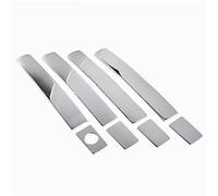 QASULER Embellecedores de manijas de puertas de acero inoxidable for NISSAN, Altima, Sentra 2007 2008 2009 2010 2011 Car Styling moldura de manija de puerta exterior(BLACK Stainless Steel)