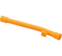 QASULER Embudo for tubo guía de varilla nivel aceite motor naranja 06A103663B, compatible con, A3 TT y Skoda, Córdoba, Ibiza León Tubo de varilla de nivel de aceite