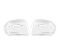 QASULER Espejo de Coche Protege el del 2 Piezas Carcasa la Cubierta retrovisor, for Lateral Palisade 2019-2020 Cubierta para espejo retrovisor de coche(Silver plating)