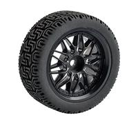 QASULER Esponja de inserción for neumáticos Agarre, for HPI, for Tamiya, llanta RC for turismos 1/10 1:10 05-8014 Juego de Ruedas de Carreras RC