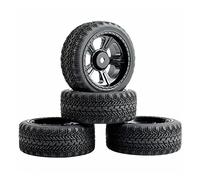 QASULER Esponja de inserción neumáticos Rueda 4p, for HSP, 1/10 1:10, Coche Carretera RC Rim03-8006 Juego de Ruedas de Carreras RC(Rim03H-8006)