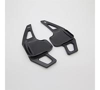 QASULER Extensión de palanca cambios for volante coche aluminio, for, serie 3, 4, 5, 6, F10, F30, I8 Polea loca de la plataforma del cortacésped(Schwarz)