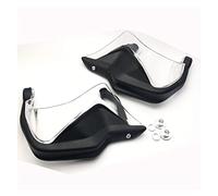 QASULER Extensiones de protección for Manos y Parabrisas for BMW R1200 GS ADV LC R 1250 GS GSA F800GS ADV S1000 XR 2013-2018 Protectores de Manos para Motocicleta(Transparent)