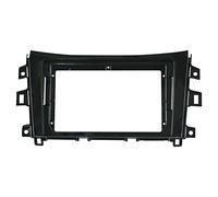QASULER Fascia de automóvil 9 Pulgadas, for Nissan, NAVARA 2017-2018 Reemplazo fascias Kit instalación Panel Placa Marco DVD 2Din Montaje en Tablero Bisel del Panel de Control del Tablero(Only Frame)
