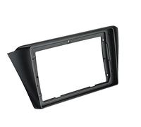 QASULER Fascia de Coche 9 Pulgadas y 2Din, for Skoda, Fabia Rapid 2015-2019, Panel Adaptador Marco DVD Doble DIN for, instalación Montaje en Tablero Bisel del Panel de Control del Tablero(Only Frame)