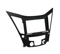 QASULER Fascias de Coche, for Hyundai, Sonata 8th 2011-2015, Adaptador salpicadero, reacondicionamiento Panel Facia, Marco DVD for, Reproductor DIN 9 Pulgadas Bisel del Panel de Control del Tablero