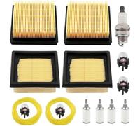 QASULER Filtro de aire BP42 for soplador de mochila Ryobi RY08420 RY08420A. Reemplace los números 900777005, 30805407, 308054093 con líneas de combustible. Kit de ajuste del filtro de combustible. Jue