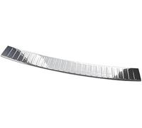 QASULER For Citroen, for SPACETOURER 2016 2017+ Protector de Parachoques Trasero Protección Acero Inoxidable Cromado, for Borde Maletero Carga Protector de parachoques trasero de coche de goma