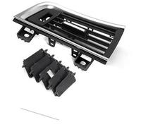 QASULER For, F07 5 Series GT 528 535 550i 2009-2016 LHD Panel de Salida de Rejilla de ventilación de Aire Acondicionado Izquierdo for automóvil LHD Salida de ventilación del Coche(Black Model B)