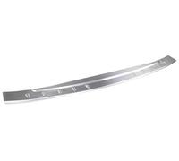 QASULER For Land, Rover, Range, Evoque 2012-2018 Placa de alféizar Protector Parachoques Trasero Exterior Coche Acero Inoxidable Protector de parachoques trasero de coche de goma