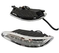 QASULER For Lexus, for RX300, for RX330, for RX350 2003-2009, for Harrier 2003-2006 Luces de circulación Diurna LED DRL Luz antiniebla Señal de Giro Luz de señal de Giro del Coche