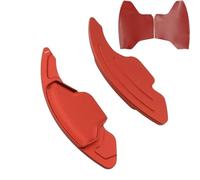 QASULER for Mitsubishi, Outlander 2022 PHEV 2023 SEL LS ES Accesorios de extensión paleta cambio volante coche Cubierta del ala lateral del alerón trasero del coche(BLACK Red)