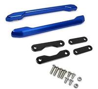 QASULER for, MT-09 FZ-09 2013-2020 2019 FZ09 MT 09 Barras de manija Barra Agarre Motocicleta Asiento Trasero Apoyabrazos Pasajero Barra de Apoyo Trasera para Motocicleta(Black Z)