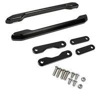 QASULER for, MT-09 FZ-09 2013-2020 2019 FZ09 MT 09 Barras de manija Barra Agarre Motocicleta Asiento Trasero Apoyabrazos Pasajero Barra de Apoyo Trasera para Motocicleta(Black Q)