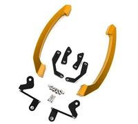 QASULER for, MT07 FZ07 2014 2015 2016 2017 Asiento Trasero de Motocicleta Mango Pasajero Barras Agarre Reposabrazos Barra de Apoyo Trasera para Motocicleta(Black H)