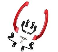 QASULER for, MT07 FZ07 2014 2015 2016 2017 Asiento Trasero de Motocicleta Mango Pasajero Barras Agarre Reposabrazos Barra de Apoyo Trasera para Motocicleta(Black Y)