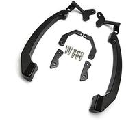QASULER for, MT07 FZ07 2014 2015 2016 2017 Asiento Trasero de Motocicleta Manija del Pasajero Barras Agarre Reposabrazos Barra de Apoyo Trasera para Motocicleta(Black C)
