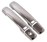 QASULER, for Nissan, for Pathfinder R51 2005-2012 Nueva Pegatina cromada for manija de Puerta de Coche, Pegatina embellecedora, envío Directo Gratis Cubierta para manija de Puerta de Coche(Black 1 KE