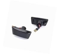 QASULER For Opel, Insignia, Astra H, Corsa D Zafira B Led indicador lateral dinámico luz intermitente secuencial Luz de señal de giro del coche(BLACK Dynamic Smoked)