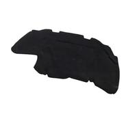 QASULER , for Peugeot, 206 2003-2013 Alfombrilla de algodón insonorizada y resistente al calor for capó de coche almohadilla aislante del compartimento del motor(BLACK Style 1)