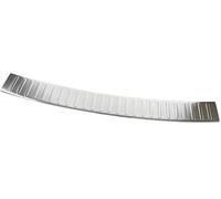 QASULER For Peugeot, for Expert III 2016 2017 2018+ Protector de Parachoques Trasero Protección Borde Maletero Carga Mate Acero Inoxidable Protector de parachoques trasero de coche de goma