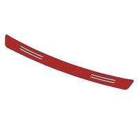 QASULER for Seat, for IBIZA 2014 2015 2016-2020 Protector de Parachoques Trasero for Maletero Coche Etiqueta Fibra Carbono Accesorios Estilo Protector de goma del parachoques trasero del coch(Rot)