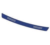 QASULER for Seat, for IBIZA 2014 2015 2016-2020 Protector de Parachoques Trasero for Maletero Coche Etiqueta Fibra Carbono Accesorios Estilo Protector de goma del parachoques trasero del coch(Blue)