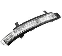 QASULER For Skoda, for Octavia, 2009-2013 Espejo retrovisor lateral del coche Luz de intermitentes LED Lámpara indicadora marcha atrás 3T0949102 Luz de señal de giro del coche