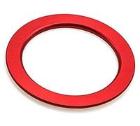 QASULER Funda con pegatinas for botones de cubierta motor arranque y parada coche, for Toyota, Corolla, C-HR, RAV4, Yaris C HR CHR Auto Ring Calcomanía de adorno para arranque por botón del v