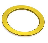 QASULER Funda con pegatinas for botones de cubierta motor arranque y parada coche, for Toyota, Corolla, C-HR, RAV4, Yaris C HR CHR Auto Ring Calcomanía de adorno para arranque por botón del v