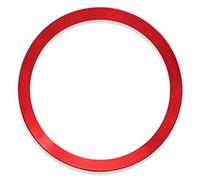 QASULER Funda de anillo for botón arranque motor, for VW, Phideon Teramont, decoración, accesorios interiores Calcomanía de adorno para arranque por botón del v