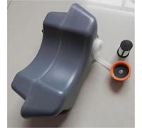 QASULER FW-75 CONJUNTO DE TANQUE COMBUSTIBLE PE HD, for Mikasa, MT72, for Robin, EH12-2 4HP APisonador de apisonamiento, GATO SALTO Cobertura de combustible para maquinaria de patio