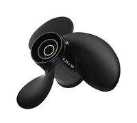 QASULER Hélice fueraborda 9,9-20HP 48-897752A11 del Barco de la aleación de Aluminio 9,25 x 10 Hélice de Motor de Barco