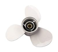 QASULER Hélice fueraborda, for, 30-60 HP 11 1/8x13-G 663-45945-02-EL Hélice de Motor de Barco