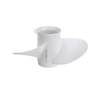 QASULER Hélice fueraborda for Barco, 3 Palas, 13 Dientes estriados, rotación R, Aluminio OEM 663-45958-01-EL, for, Motores fueraborda 25-60HP Hélice de Motor de Barco