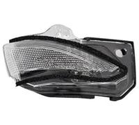 QASULER Indicador de espejo lateral exterior retrovisor luz señal giro lámpara indicadora, for Toyota, for Corolla, 2019 2020 2021 Luz de señal de giro del coche(BLACK Right Side)