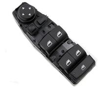 QASULER Interruptor de elevalunas, para Bmw, para Serie 5 F10 F11 Lhd Botón control potencia elevación puerta principal coche 61319179913 Interruptor de ventana eléctrica