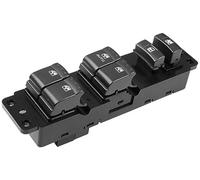QASULER Interruptor de elevalunas, para Ssangyong, para Kyron 2005-2007 8581009100Hcc Control elevación maestro energía eléctrica Coche del lado Interruptor de ventana eléctrica