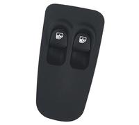 QASULER Interruptor de ventana 735360605 Botón elevación eléctrico control energía del automóvil, para Lancia, para Ypsilon 2003 2004 2005 2006-2011 Interruptor de ventana eléctrica(BLACK 735360604)